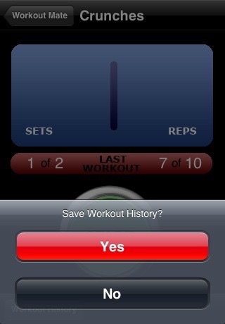 Workout Mate Free screenshot 3