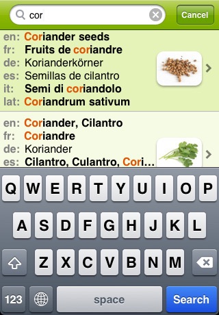Herbs and Condiments