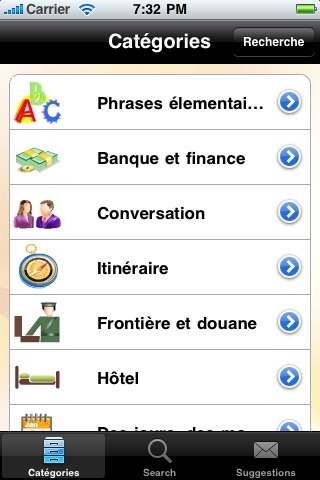 French to Italian Talking Translator Phrasebook screenshot 3