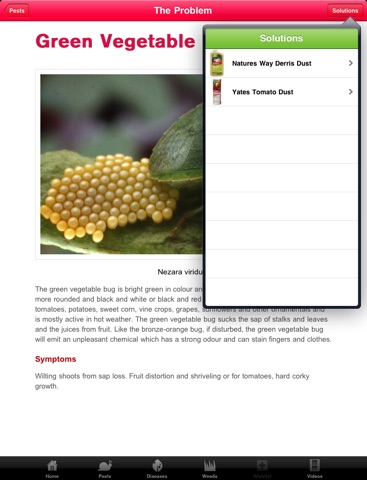 Yates Garden Problem Solver NZ for iPad screenshot 3