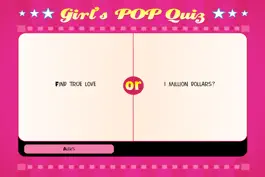 Game screenshot Girl's Pop Quiz - Girls Game Only HD (formerly Would You Rather) apk