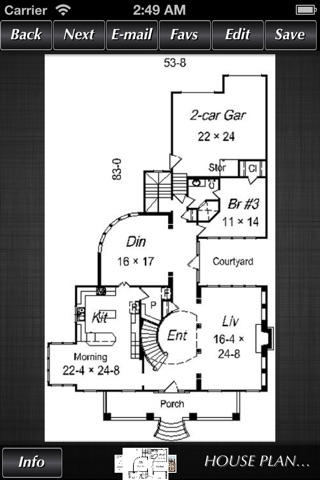 Family Home Plans - House Plans Volume III screenshot 3