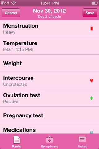 Menstrual Calendar Premium screenshot 2