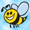 The happy, balloon popping bee helps kids learn Letters, Numbers, and Colors