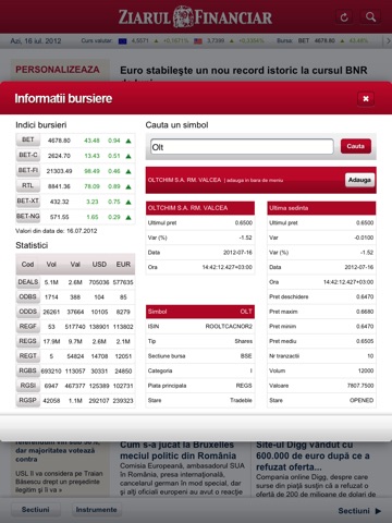 Ziarul Financiar HD screenshot 4