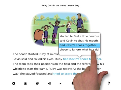 storysmart3: Ruby Gets in the Game - Social Language Skills screenshot 4
