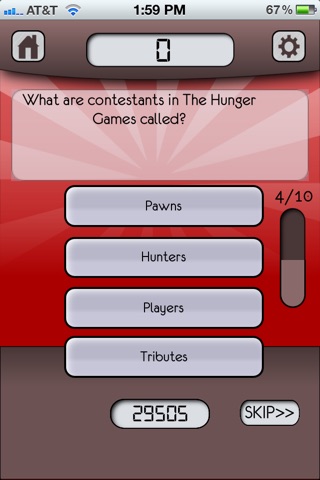 The Hunger Games Trivia screenshot 3