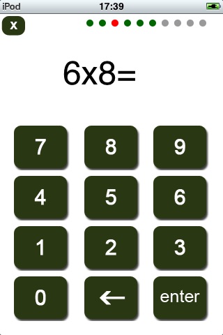 Math Tables Practice screenshot 2