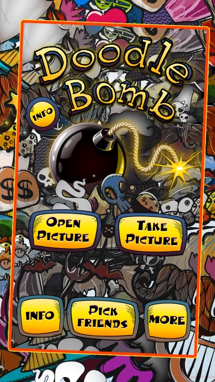 Doodle Bomb - InstaBlend Funny Doodles & Selfie Photo Booth