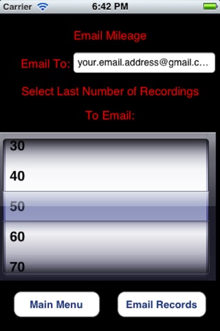 Business Mileage Recorder screenshot 3