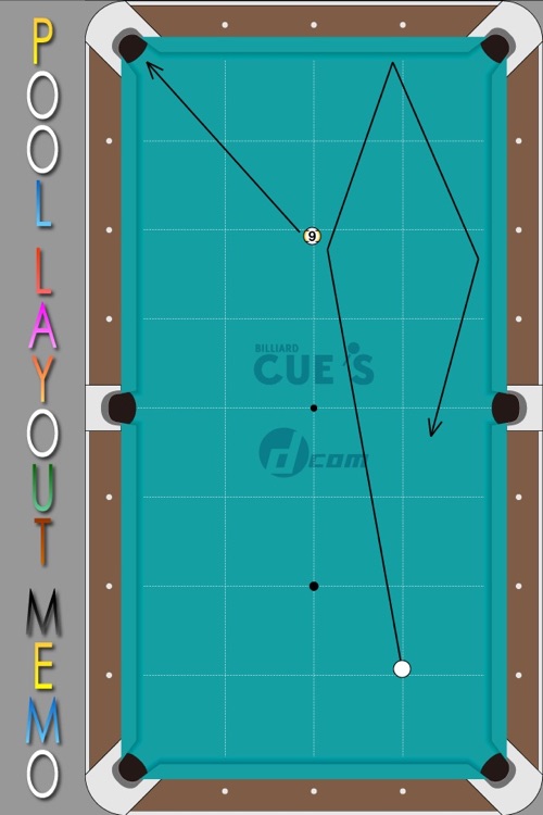 Pool Layout Memo for iPhone