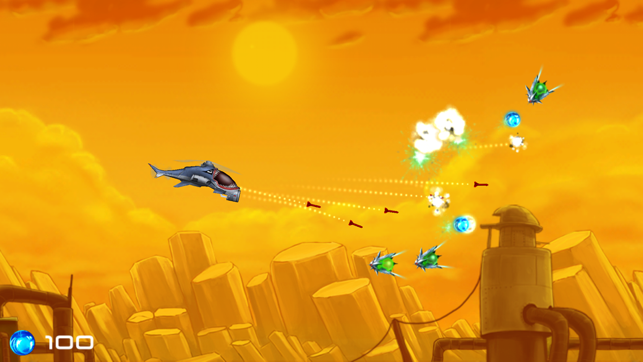 ‎JAM: Jets Aliens Missiles Screenshot