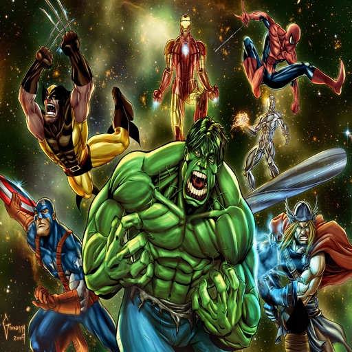 Marvel Heroes Live Wallpaper | Apps | 148Apps