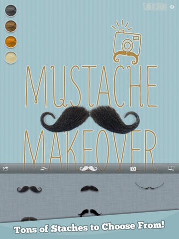 Mustache Makeover Lite HD screenshot 3