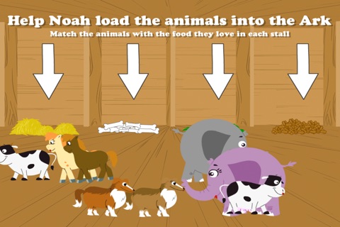 Noah's Ark Bible Story with Built-in Games - Fun and Interactive in HD screenshot 4