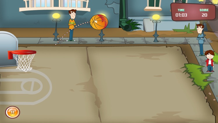 Street BasketBall Game screenshot-3