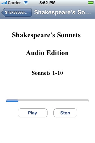 Shakespeare's Sonnets - Audio Edition