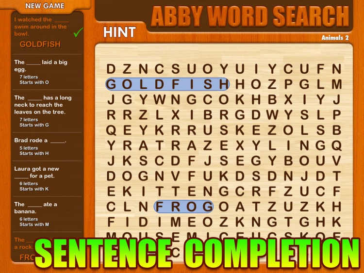 Abby Word Search - Kids First Words HD
