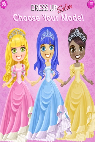 Dress Up Beauty Salon For Girls - Fashion Model and Makeover Fun with Wedding, Make Up & Princess - FREE Game screenshot 2