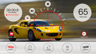 Speed gun to measure vehicle speed Screenshot 1