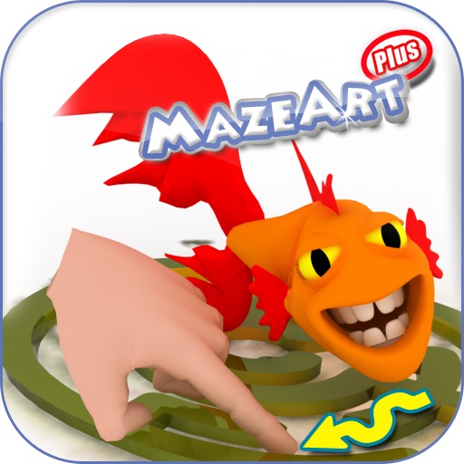 MazeArtPlus: 65 mazes, hours of fun. icon