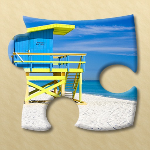 Bright Puzzles: Beaches