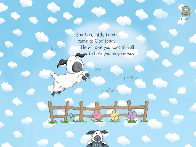 Fruits for Little Lamb:  teach your children about strong values and God's love in this Christian book for kids by Leslie Ann Clark ("Lite" version by Auryn Apps)