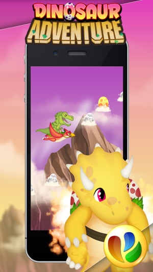 恐龍 冒險， 免費樂趣恐龍遊戲 - Dinosaur Adventure, Free Fun Dino Game(圖5)-速報App