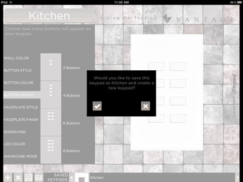 Vantage Keypad Designer screenshot 4