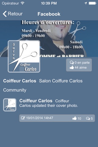 Carlos Coiffeur screenshot 2