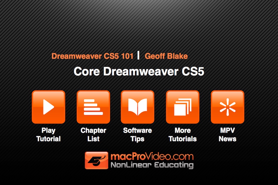 Core Course For Dreamweaver screenshot 2