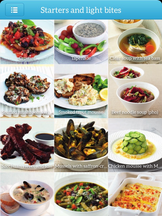 Cooking Recipes Step by Step Cookbook - iPad Version