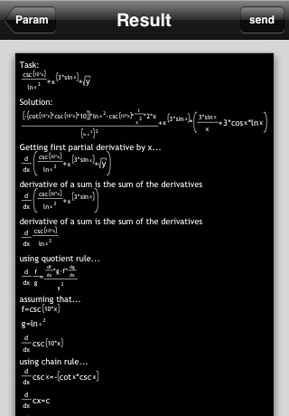 Derivative Solver