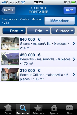 Cabinet Fontaine immobilier Beauvais screenshot 3