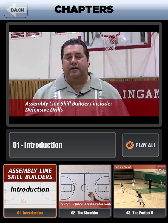 Assembly Line Skill Builders: Team Drills & Skills - With Coach Jamie Angeli - Full Court Basketball Training Instruction - XL