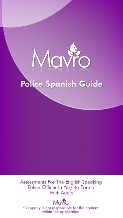 Police Spanish Guide (PSG)