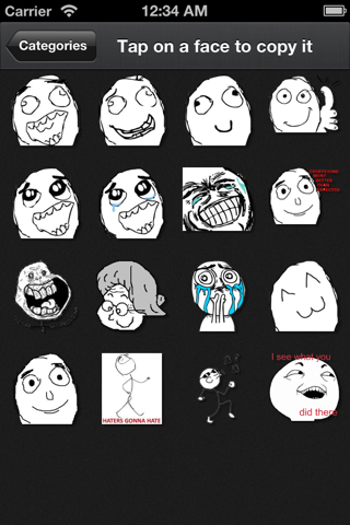 Rage Faces screenshot 2