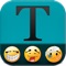 Add Text to your pictures for Instagram, Facebook, Twitter, Email, Save, MMS and more