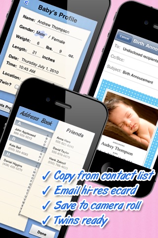 BabyText Free - Birth Announcement Made Easy by Espressoft Technologies