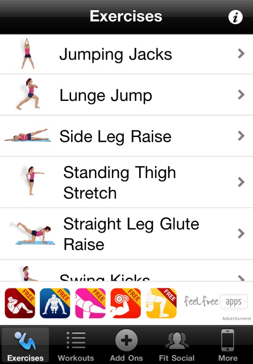 Hip & Thigh Workouts Free