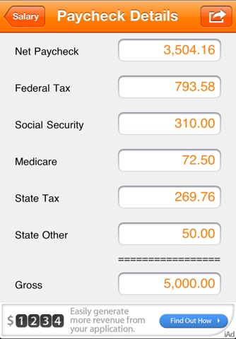 Paycheck Lite : Mobile Payroll screenshot 3