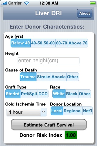 Liver DRI screenshot 3