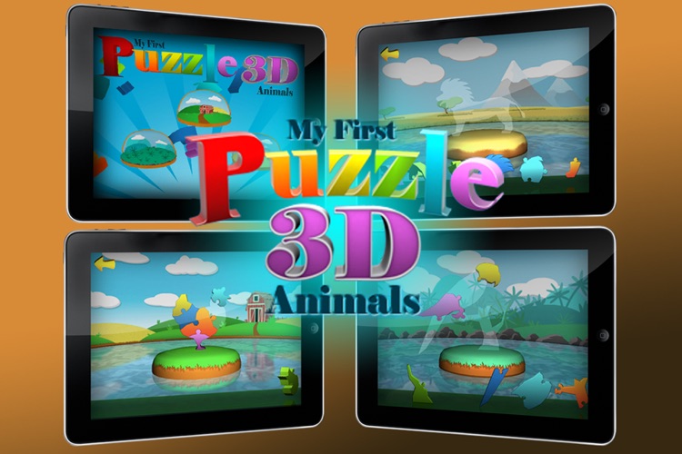 My First 3D Puzzle: Animals