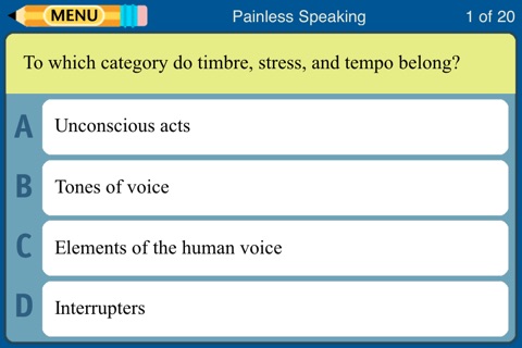 Painless Speaking Challenge screenshot 2