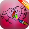 Valentines Coloring Book HD