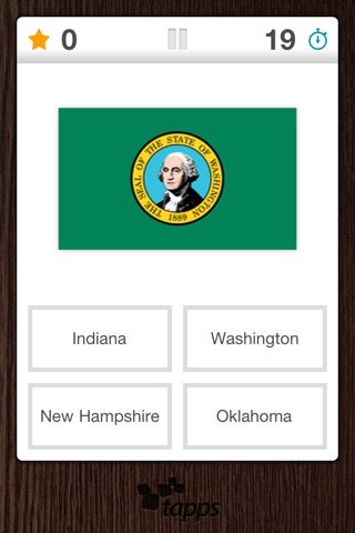 Flags U.S. - Free and Fun United States of America Flags Quiz Game screenshot 2