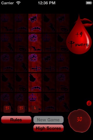 Vampire Clan Wars - A game of gothic solitaire screenshot 3