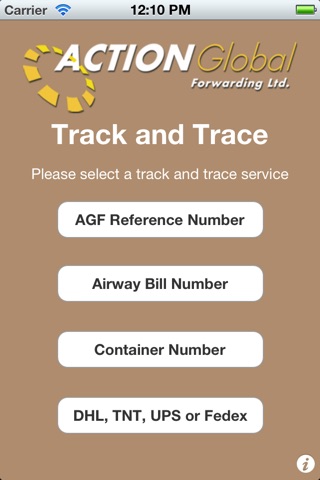 Action Global Track and Trace screenshot 2