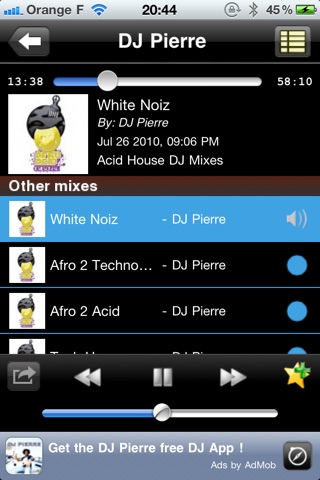 DJ Pierre by mix.dj screenshot 2
