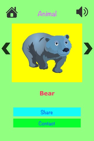 English For Kids : Alphabet, Number, Animal, ... vocabulary screenshot 3